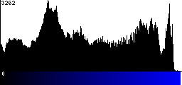 Blue Histogram