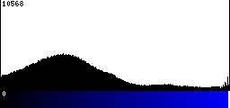 Blue Histogram