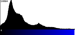 Blue Histogram