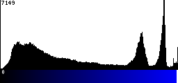 Blue Histogram