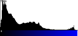 Blue Histogram