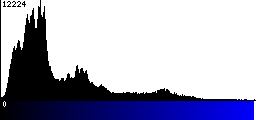 Blue Histogram