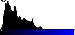 Blue Histogram