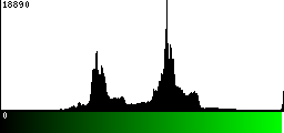 Green Histogram