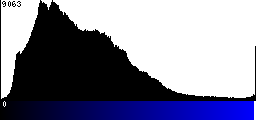 Blue Histogram