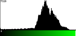 Green Histogram