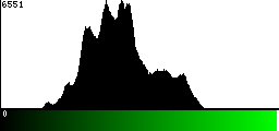 Green Histogram
