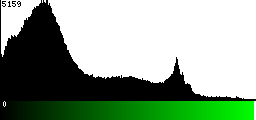 Green Histogram