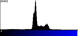 Blue Histogram