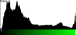 Green Histogram