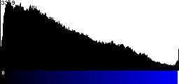 Blue Histogram