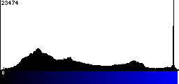 Blue Histogram
