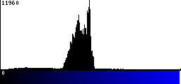 Blue Histogram