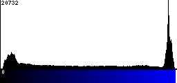 Blue Histogram