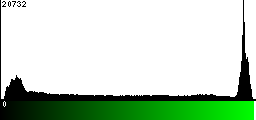 Green Histogram