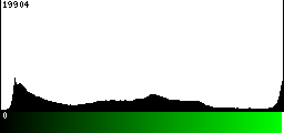 Green Histogram