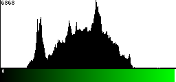 Green Histogram