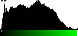 Green Histogram