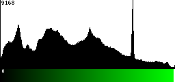 Green Histogram