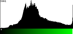 Green Histogram
