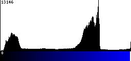 Blue Histogram