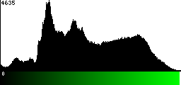 Green Histogram