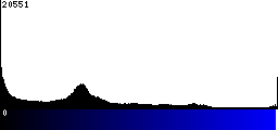 Blue Histogram