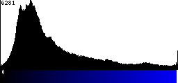 Blue Histogram