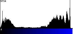 Blue Histogram