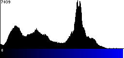 Blue Histogram
