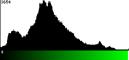 Green Histogram