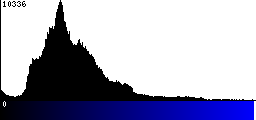 Blue Histogram
