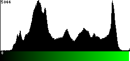 Green Histogram
