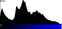 Blue Histogram