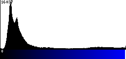 Blue Histogram