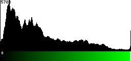 Green Histogram