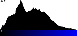 Blue Histogram