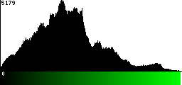 Green Histogram