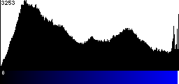 Blue Histogram