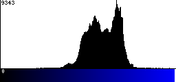 Blue Histogram