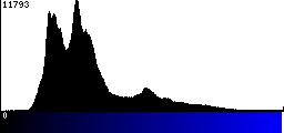 Blue Histogram