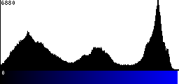 Blue Histogram