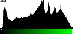 Green Histogram