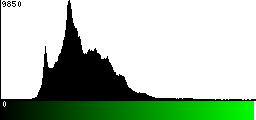Green Histogram