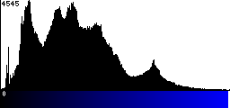 Blue Histogram