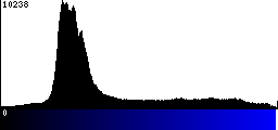 Blue Histogram