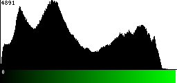 Green Histogram