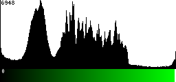 Green Histogram