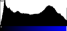 Blue Histogram