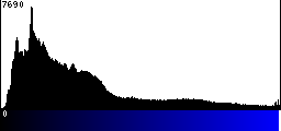Blue Histogram